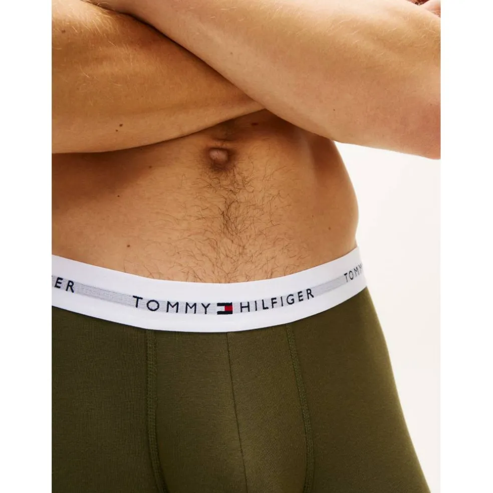 3-Pack Logo Waistband Trunks