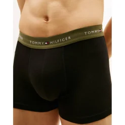 3-Pack Logo Waistband Trunks