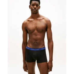 3-Pack Logo Waistband Trunks