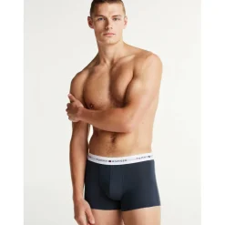 3-Pack Logo Waistband Trunks