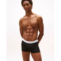 3-Pack Logo Waistband Trunks