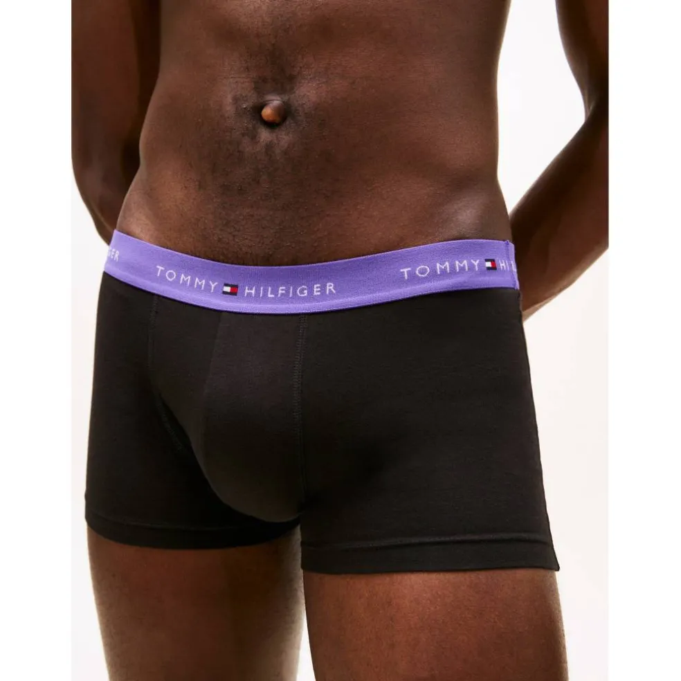 3-Pack Logo Waistband Trunks