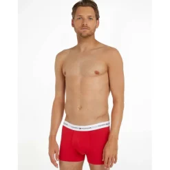 3-Pack Logo Waistband Trunks