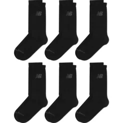6 Pack of Crew Socks Juniors