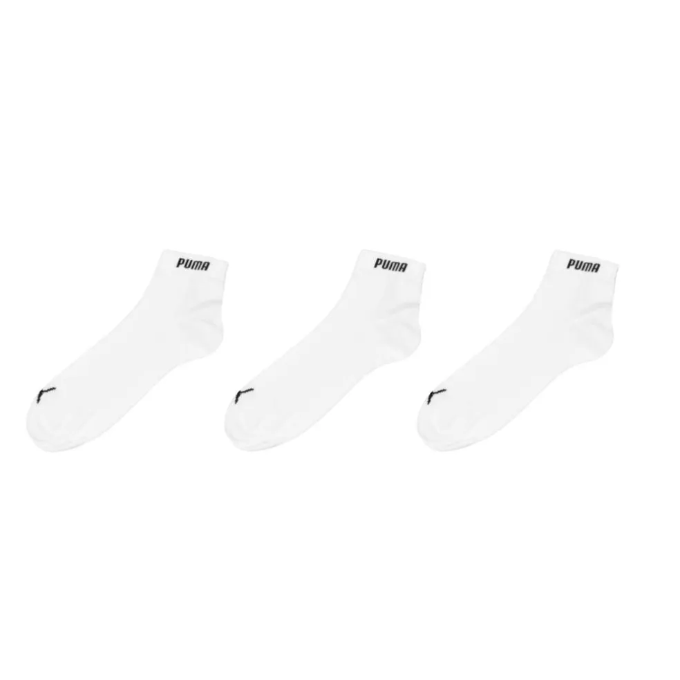 3 Pack Quarter Socks Mens