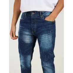 Paint Splat Skinny Jean