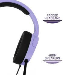 PANTHER Gaming Headset PS4 PS5 XBOX Switch & PC - Lavender