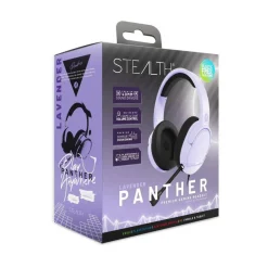 PANTHER Gaming Headset PS4 PS5 XBOX Switch & PC - Lavender
