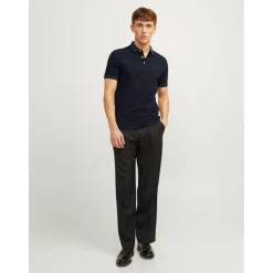 Paulos Tipped Pique Short Sleeve Polo Shirt
