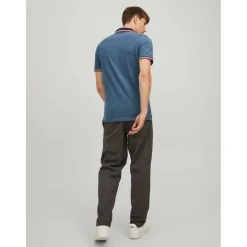 Paulos Tipped Pique Short Sleeve Polo Shirt