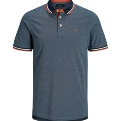 Paulos Tipped Pique Short Sleeve Polo Shirt