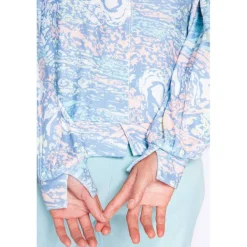 PJ Salv Tie Die Watercolour Shirt