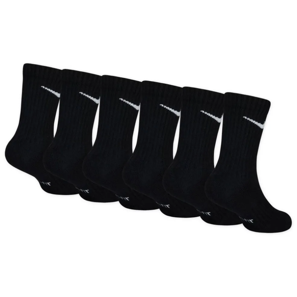 6Pk Dri-Fit Crew Sock Childs