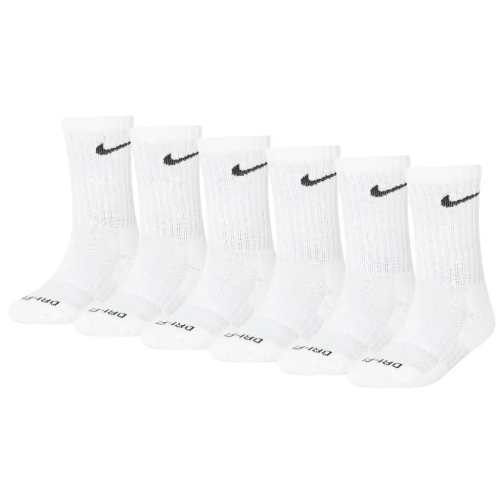 6Pk Dri-Fit Crew Sock Childs