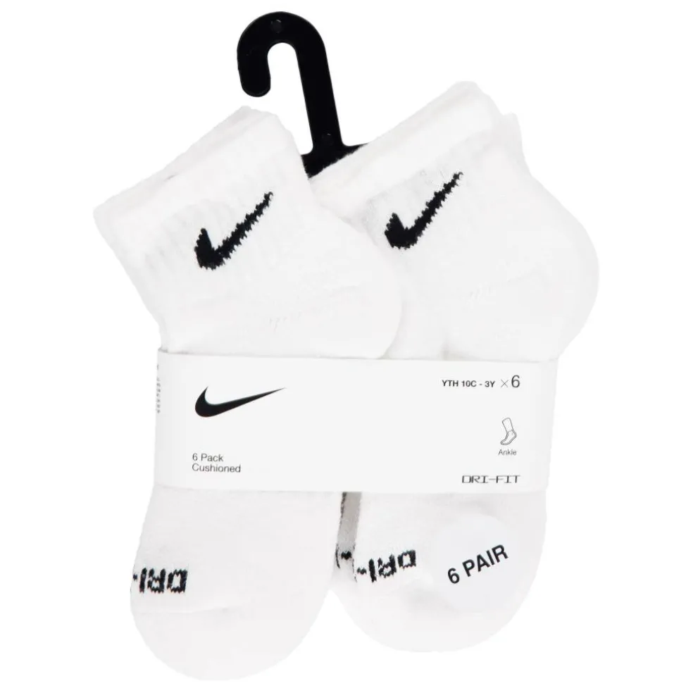 6Pk Dri-Fit Crew Sock Childs