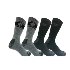 4Pk Crew Socks Mens