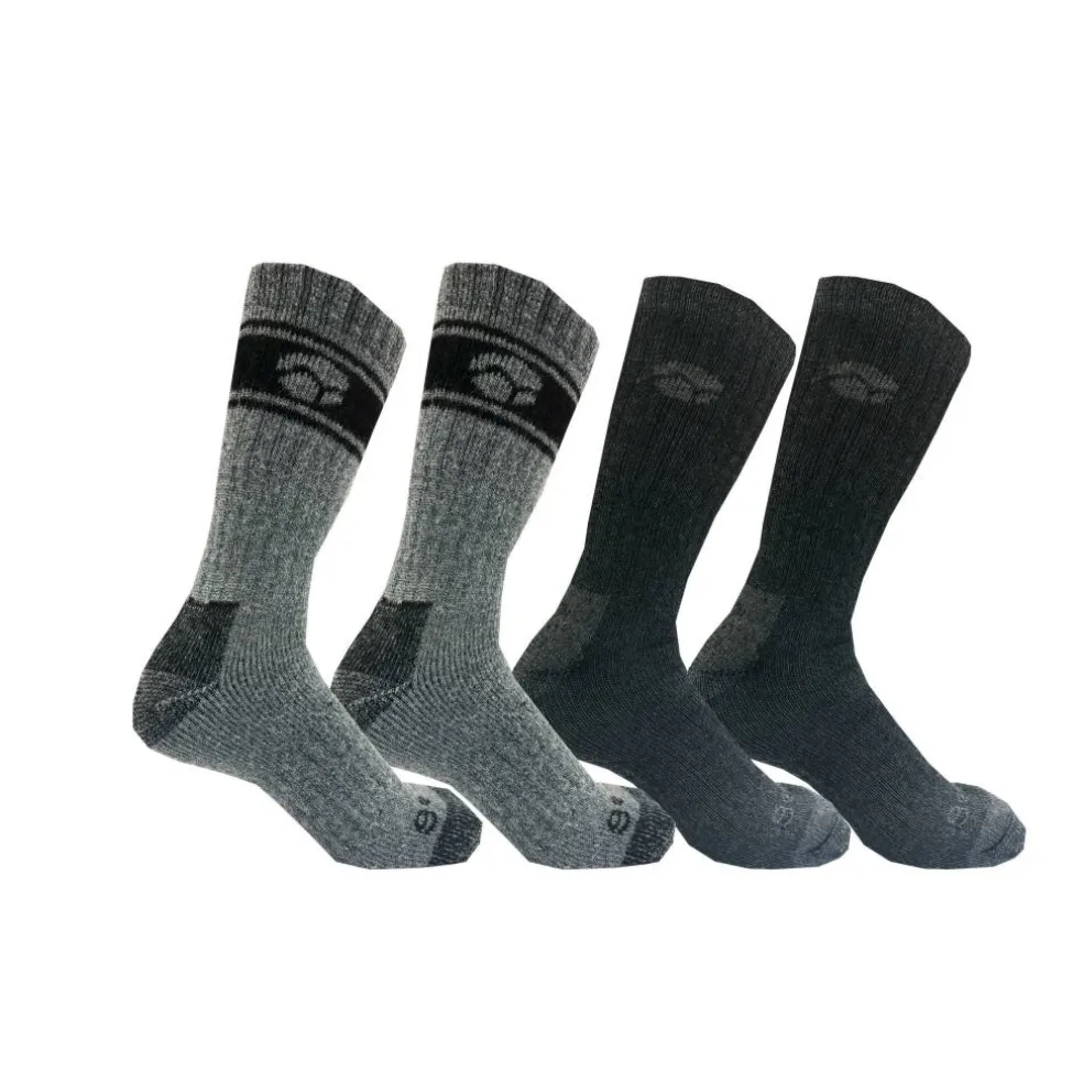 4Pk Crew Socks Mens