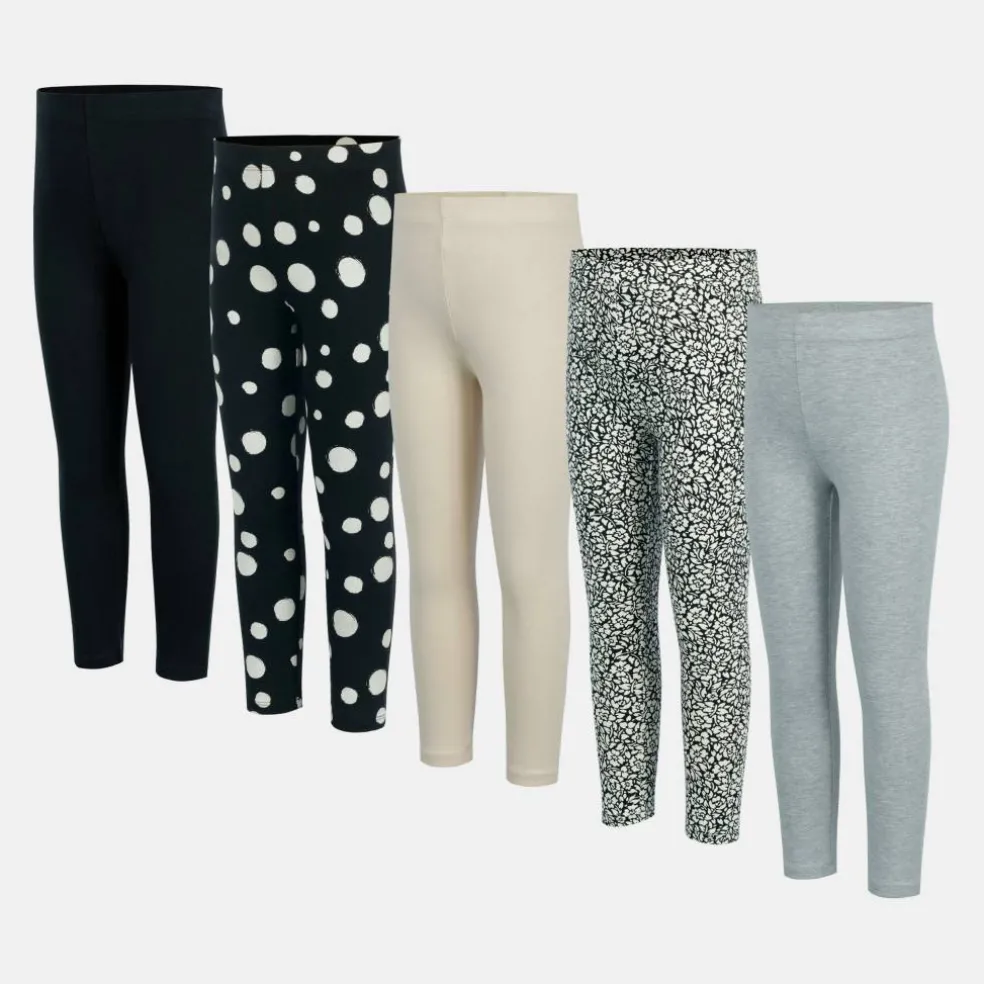 5Pk Leggings In62