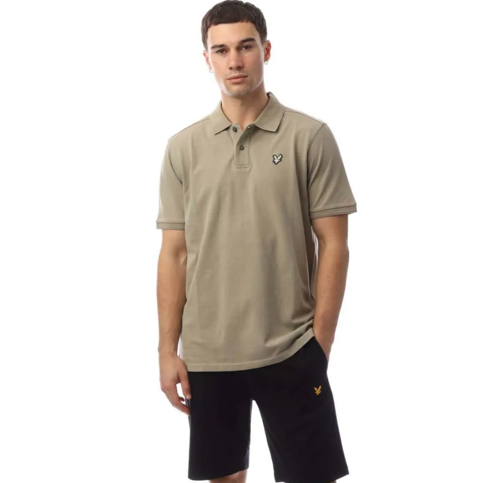 Plain Natural Dye Polo Shirt