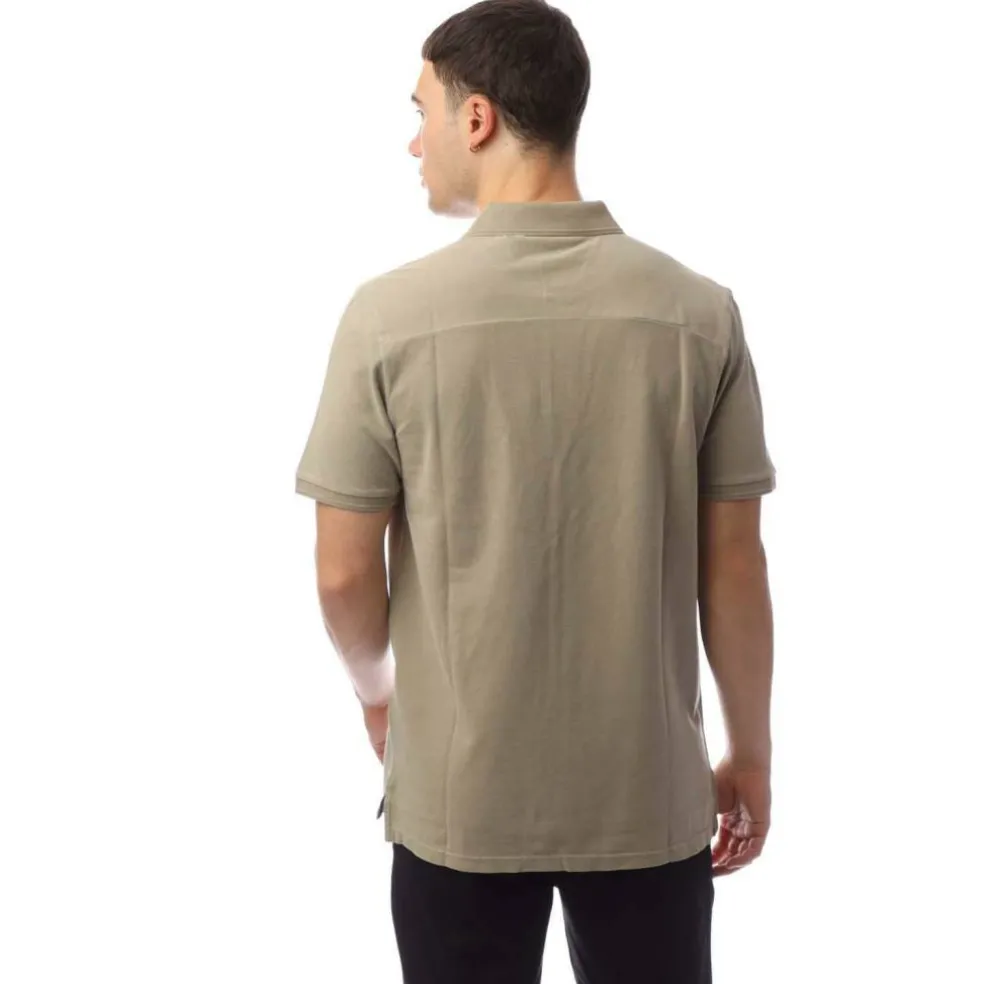 Plain Natural Dye Polo Shirt