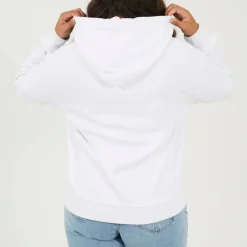 Plus Size Classic Zip Through Hoodie with Pockets