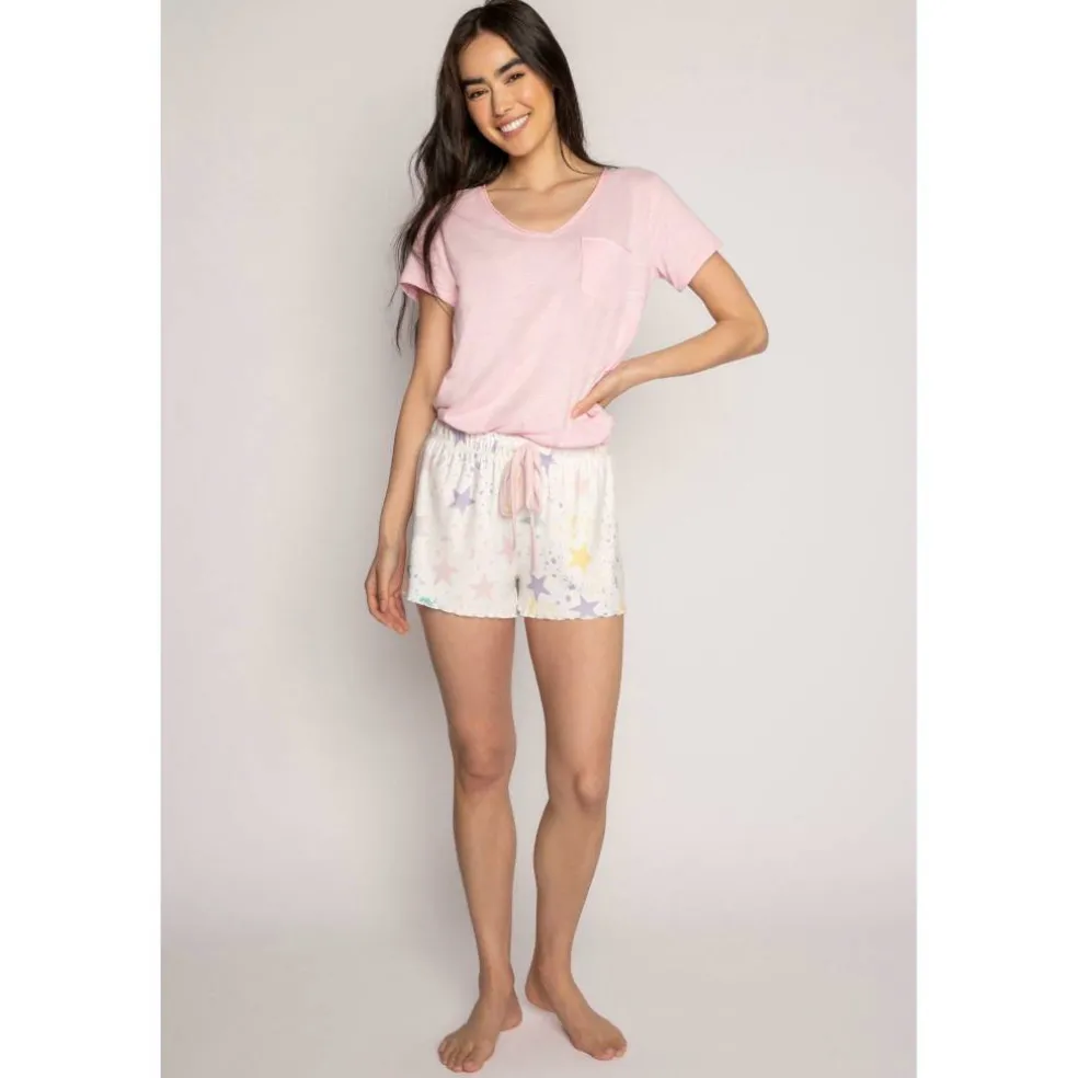 pointelle knit Short