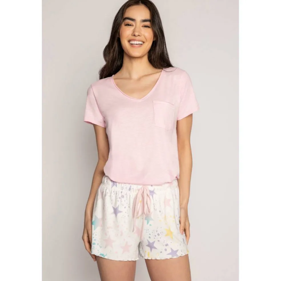 pointelle knit Short
