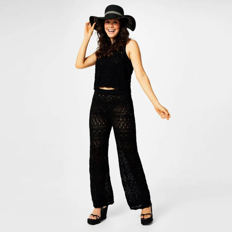 Pointelle Vest