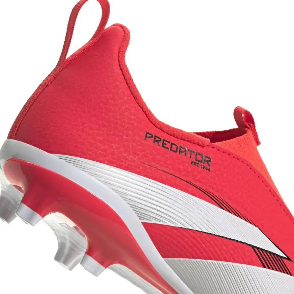 Predator 3 Childrens Laceless Firm Ground Football Boots