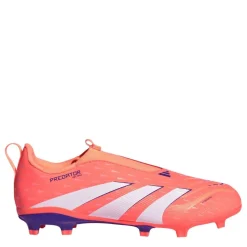 Predator 3 Childrens Laceless Firm Ground Football Boots