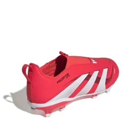 Predator 3 Childrens Laceless Firm Ground Football Boots
