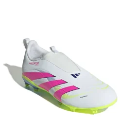 Predator 3 Childrens Laceless Firm Ground Football Boots