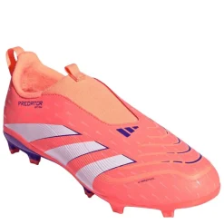 Predator 3 Childrens Laceless Firm Ground Football Boots
