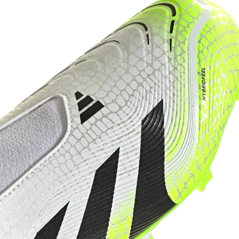 Predator 3 Childrens Laceless Firm Ground Football Boots