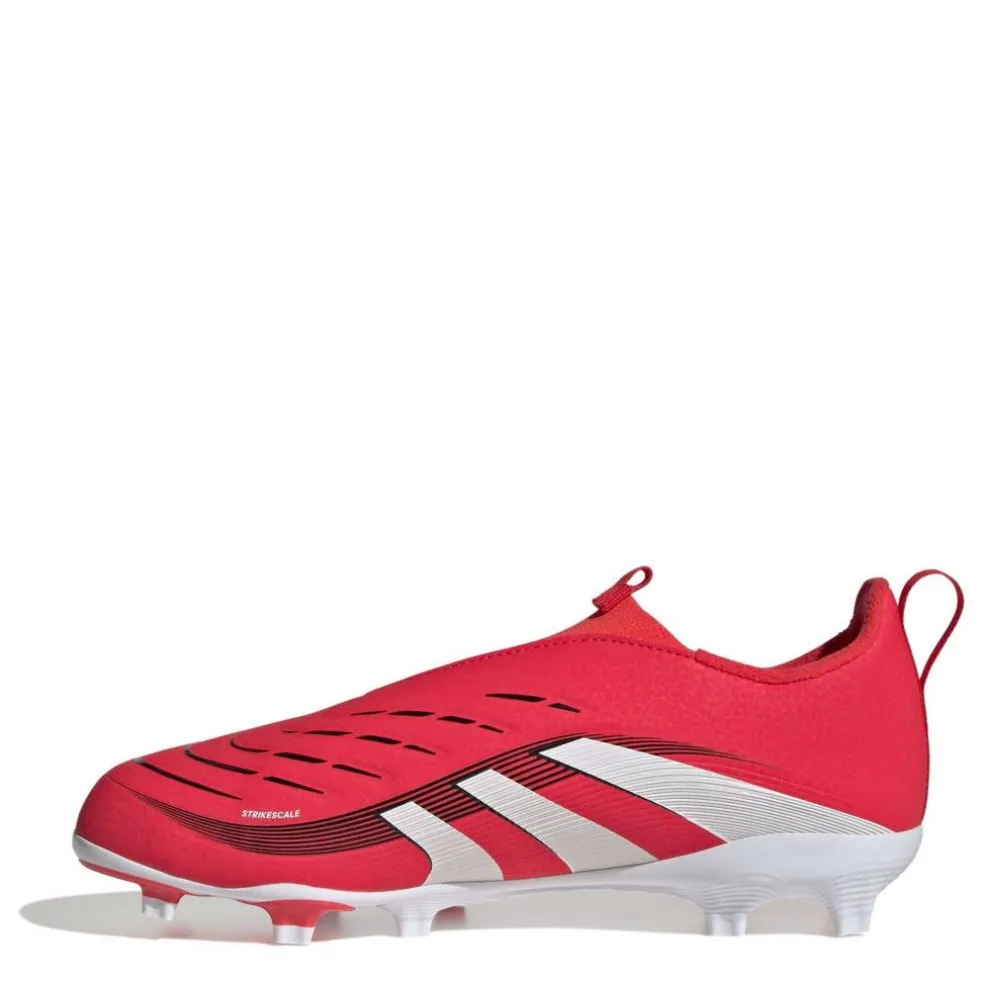 Predator 3 Childrens Laceless Firm Ground Football Boots