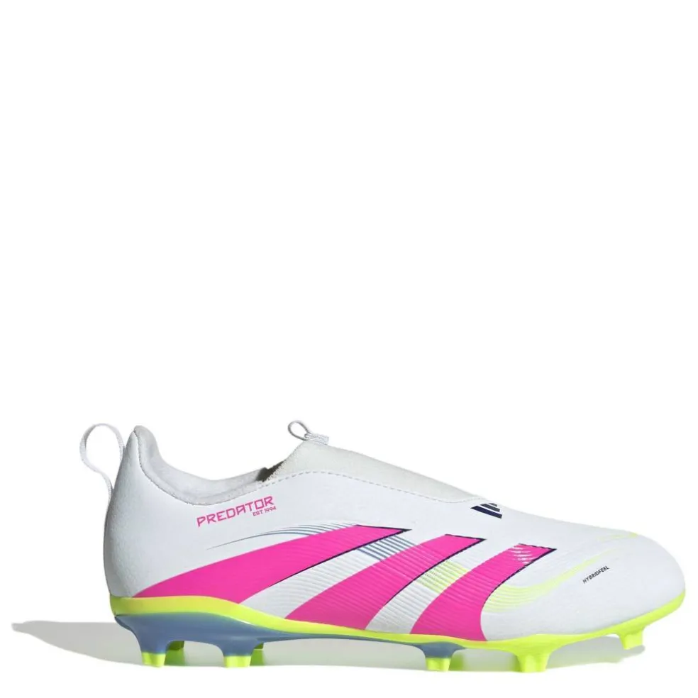 Predator 3 Childrens Laceless Firm Ground Football Boots