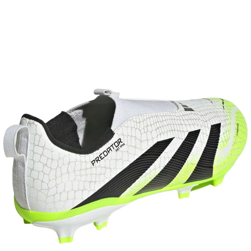 Predator 3 Childrens Laceless Firm Ground Football Boots