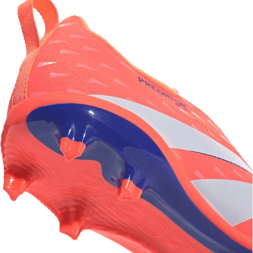 Predator 3 Childrens Laceless Firm Ground Football Boots