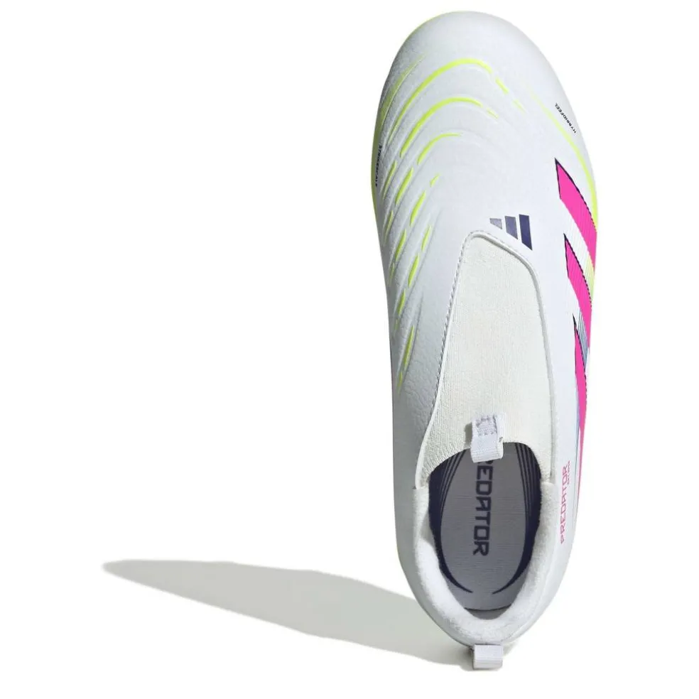 Predator 3 Childrens Laceless Firm Ground Football Boots