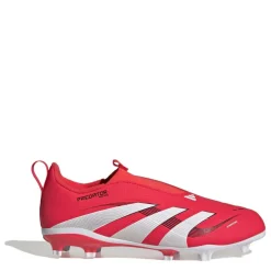 Predator 3 Childrens Laceless Firm Ground Football Boots