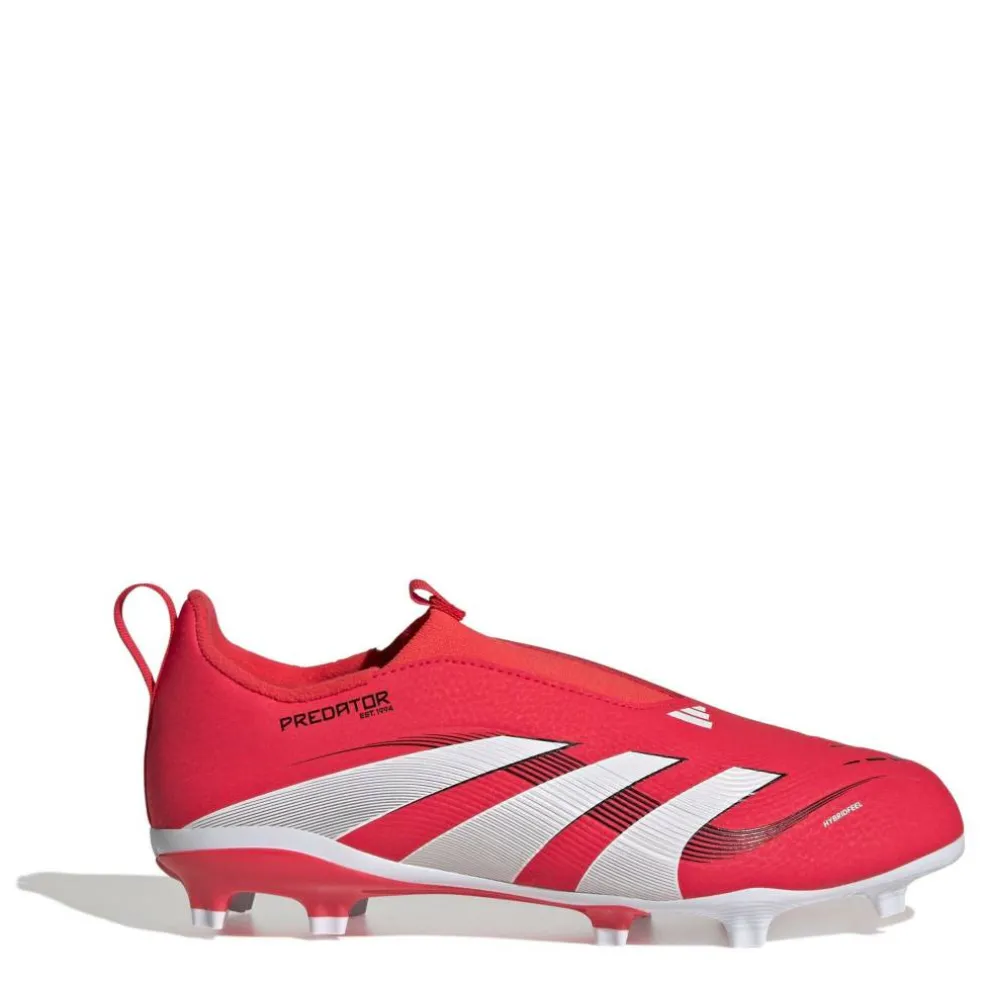 Predator 3 Childrens Laceless Firm Ground Football Boots