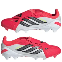 Predator Elite Fold Over Tongue Firm Ground Football Boots Juniors