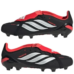 Predator Elite Fold Over Tongue Firm Ground Football Boots Juniors
