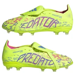 Predator Elite Fold-Over Tongue Childrens Firm Ground Football Boots
