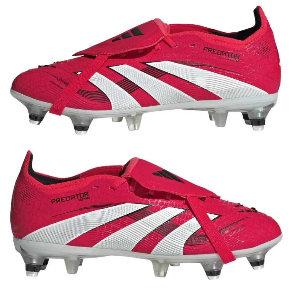 Predator Elite Fold-Over Tongue Junior Soft Ground Football Boots