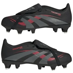 Predator League Fold-Over Tongue Childrens Soft Ground Football Boots