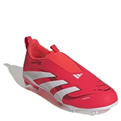 Predator League Laceless Juniors Firm Ground Football Boots