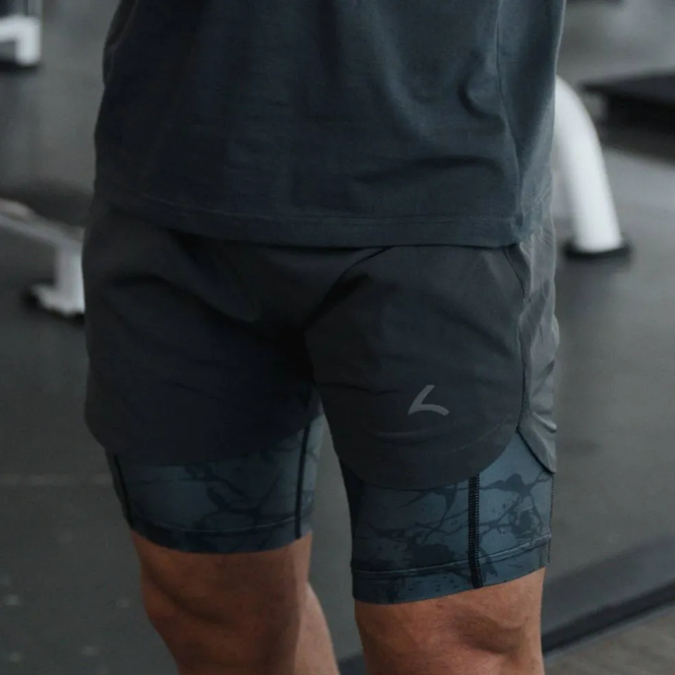 Premium Active Shorts with Inner Short