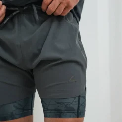 Premium Active Shorts with Inner Short