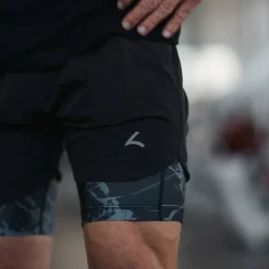Premium Active Shorts with Inner Short